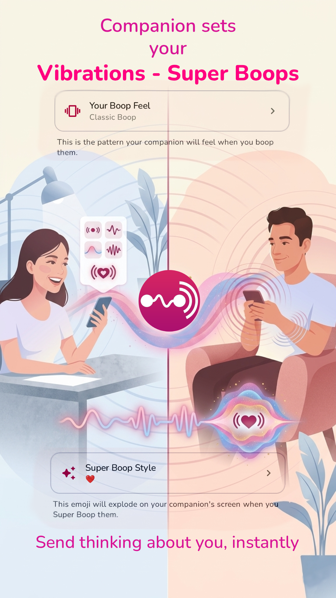 Companion sets your Vibrations & Super Boops